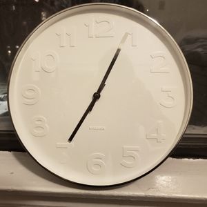 KARLSSON WHITE CLOCK